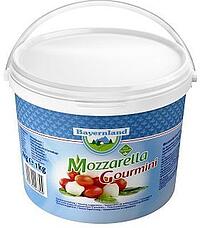 GOURMINI MOZZARELLA MINIS, 125 X 8G / EIMER 