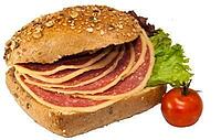 KÄSESALAMI GESCHNITTEN, 500G / SL 