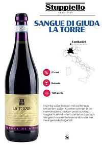 LA TORRE SANGUE DI GIUDA DOC 0,​75L 