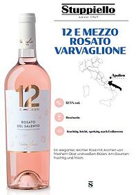 ROSÉWEIN ROSATO 12E MEZZO 0,​75L 